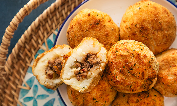 Air Fryer Papas Rellenas